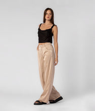 Load image into Gallery viewer, Azure Taupe Satin Pants