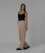 Load image into Gallery viewer, Azure Taupe Satin Pants