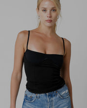 Load image into Gallery viewer, Storm Black Underbust Tank