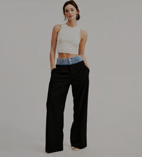 Load image into Gallery viewer, Billie Denim Pinstripe Trousers