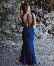 Load image into Gallery viewer, Midnight Silhouette Maxi Dress