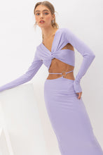 Load image into Gallery viewer, Haze Cutout Maxi Set in Lavender