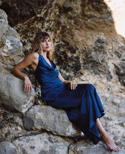 Load image into Gallery viewer, Midnight Silhouette Maxi Dress