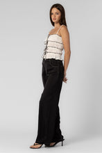 Load image into Gallery viewer, Azure Black Satin Pants