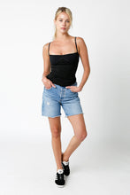 Load image into Gallery viewer, Storm Black Underbust Tank