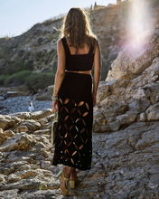 Load image into Gallery viewer, Vallarta Maxi Set in Black