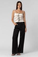 Load image into Gallery viewer, Azure Black Satin Pants