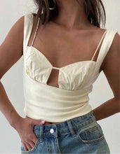 Load image into Gallery viewer, Lemon Bustier Top