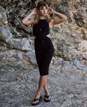 Load image into Gallery viewer, Astar High Neck Midi Dress