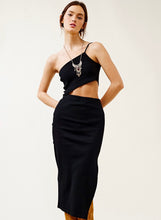 Load image into Gallery viewer, Taryn Asymmetric Midi Dress