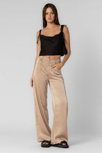 Load image into Gallery viewer, Azure Taupe Satin Pants