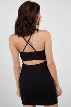 Load image into Gallery viewer, Attract Cutout Dress in Black