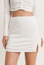 Load image into Gallery viewer, Sunday Textured Knit Set in White