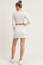 Load image into Gallery viewer, Sunday Textured Knit Set in White
