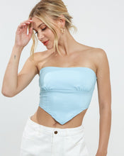 Load image into Gallery viewer, Elevate Scarf Top in Sky Blue