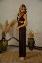 Load image into Gallery viewer, Nobu Jumpsuit in Dark Brown