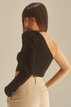 Load image into Gallery viewer, Soul Shoulder Sleeve Top in Black