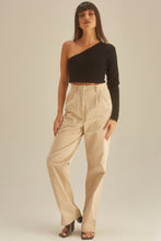 Load image into Gallery viewer, Soul Shoulder Sleeve Top in Black