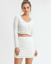 Load image into Gallery viewer, Sunday Textured Knit Set in White