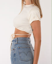 Load image into Gallery viewer, Envy Satin Top & Slit Skirt Set in Ivory