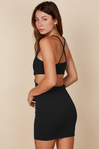 Attract Cutout Dress in Black
