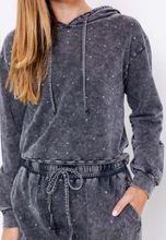 Load image into Gallery viewer, Vintage Black Starlight Hoodie