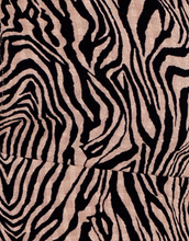 Load image into Gallery viewer, Mocha Zebra Halter Skirt Set