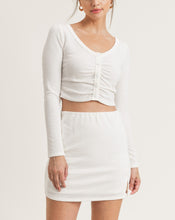 Load image into Gallery viewer, Sunday Textured Knit Set in White