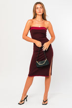 Load image into Gallery viewer, Love Midi Dress in Maroon