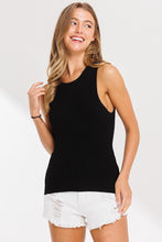 Load image into Gallery viewer, Arzia Tank Top in Black