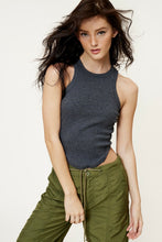 Load image into Gallery viewer, Logan Tank Top in Charcoal