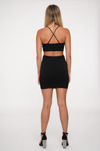 Load image into Gallery viewer, Attract Cutout Dress in Black