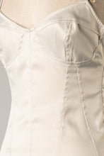 Load image into Gallery viewer, Matte Satin Bodysuit in Stone