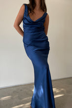 Load image into Gallery viewer, Midnight Silhouette Maxi Dress