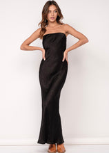 Load image into Gallery viewer, Divine Floral Satin Maxi