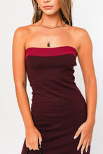 Load image into Gallery viewer, Love Midi Dress in Maroon