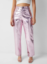 Load image into Gallery viewer, Lupe Pink Metallic Trousers