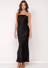 Load image into Gallery viewer, Divine Floral Satin Maxi