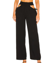 Load image into Gallery viewer, City Girl Cutout Trousers