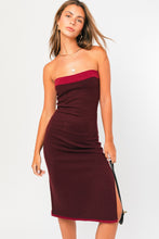 Load image into Gallery viewer, Love Midi Dress in Maroon
