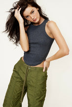 Load image into Gallery viewer, Logan Tank Top in Charcoal