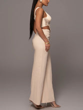 Load image into Gallery viewer, Maya Crochet Corset in Beige