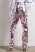 Load image into Gallery viewer, Lupe Pink Metallic Trousers