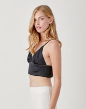 Load image into Gallery viewer, Night Satin Crystal Top