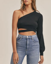 Load image into Gallery viewer, Misbehave One Shoulder Cutout Top