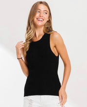 Load image into Gallery viewer, Arzia Tank Top in Black