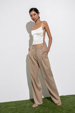 Load image into Gallery viewer, Venice Satin Top in Ivory