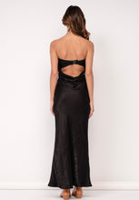 Load image into Gallery viewer, Divine Floral Satin Maxi