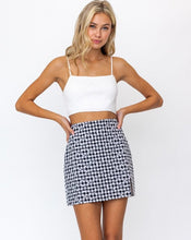 Load image into Gallery viewer, Venice Floral Gingham Skirt