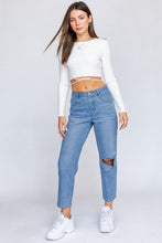 Load image into Gallery viewer, Humble Ties Ribbed Knit Sweater in White